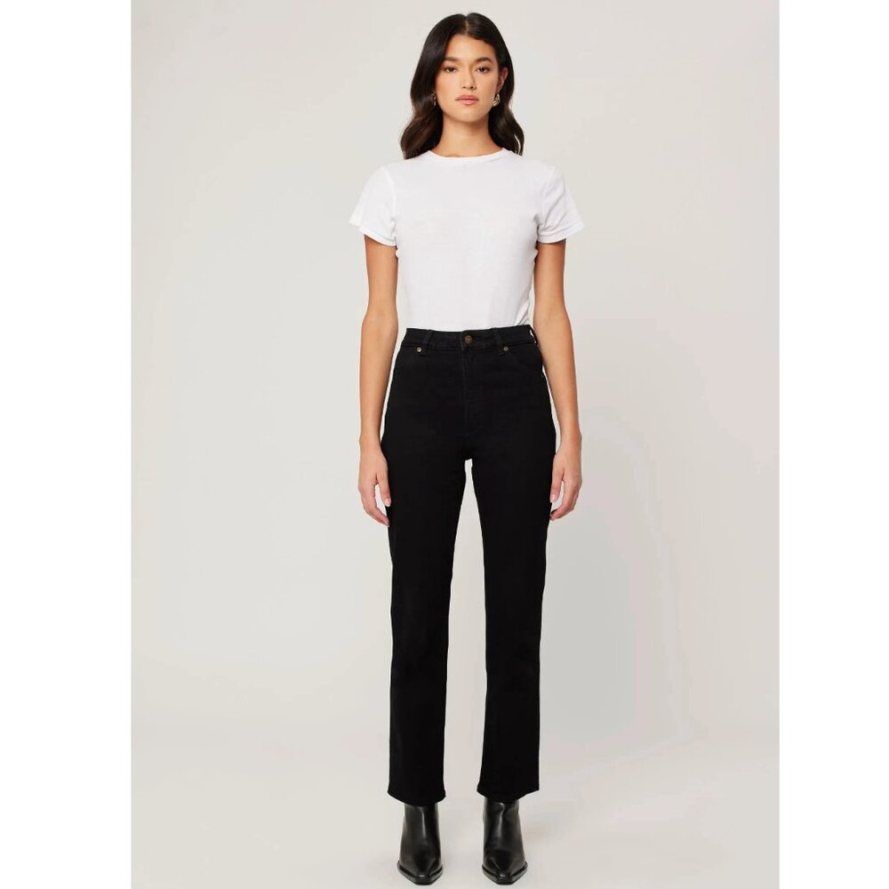 Rolla's Jeans Original Straight in Rinse Black - Size 27